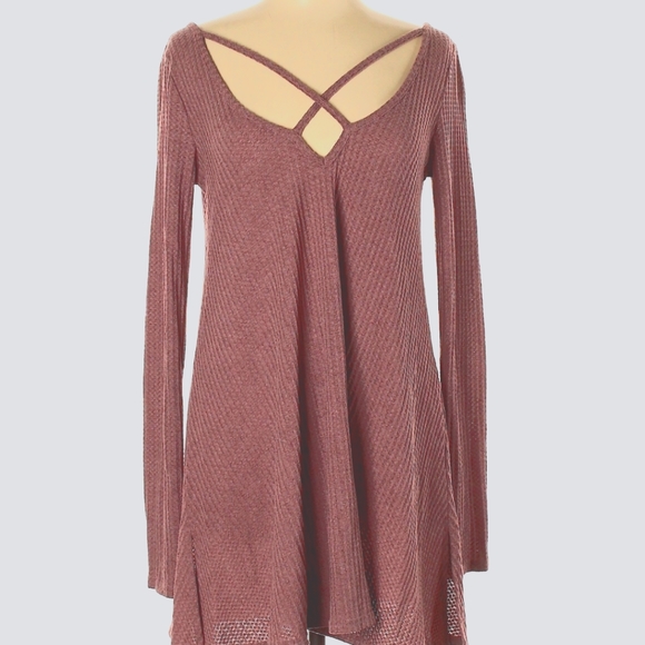 Tobi Dresses & Skirts - Waffle Knit Tunic